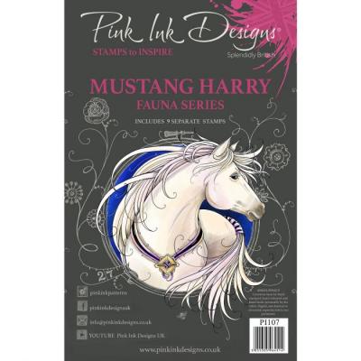 Creative Expressions Pink Ink Designs Clear Stamps - Mustang Harry